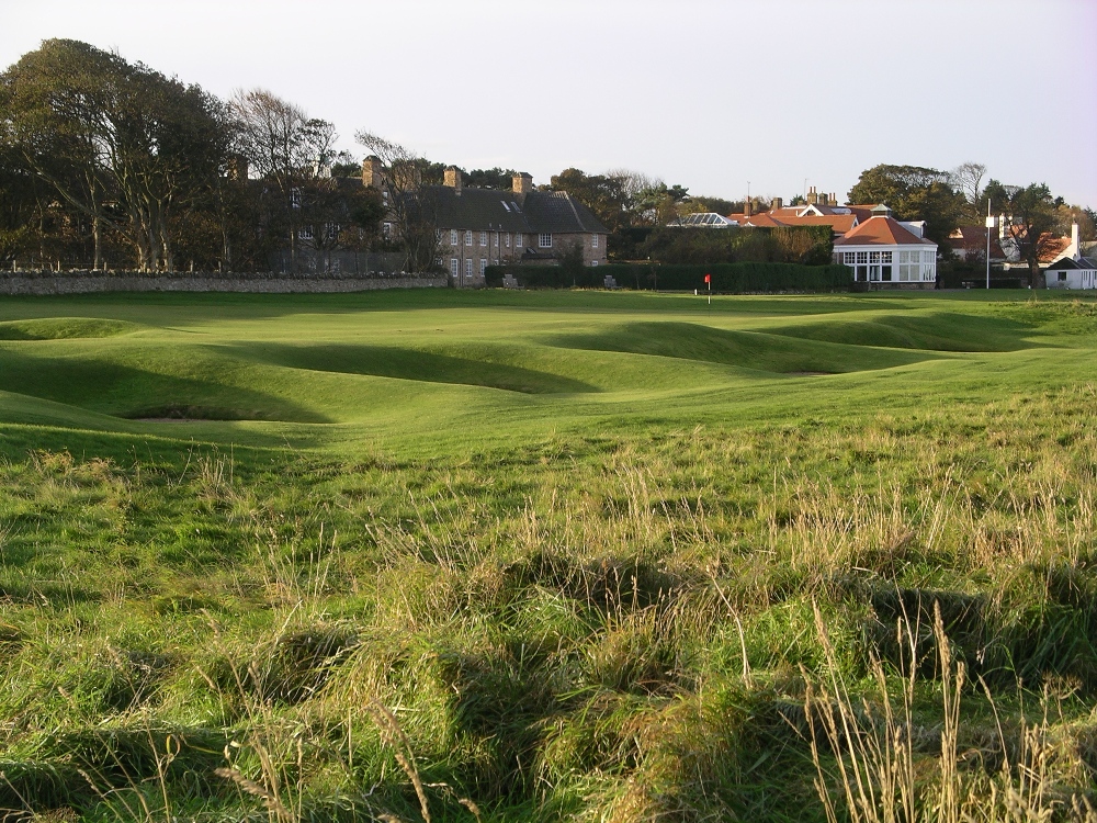Large green sur le parcours de Muirfield