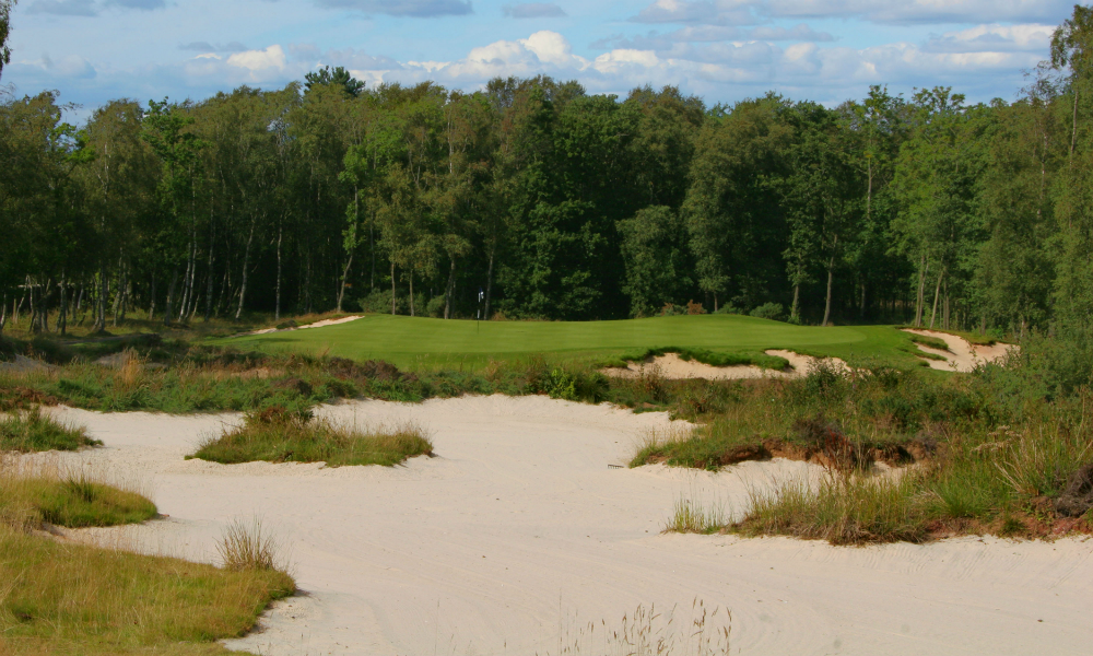 Large bunker sur le parcours Duke's