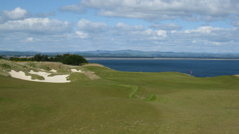Fairway sur le parcours du Castle Course à St Andrews
