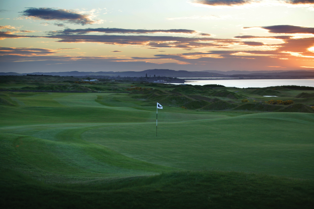 green et vue sur la ville sur le parcours du Torrance Fairmont