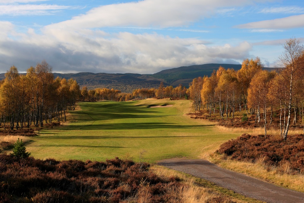 Trou 12 sur le parcours de Spey Valley