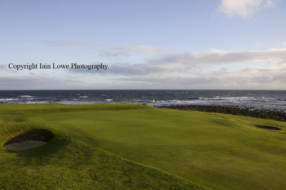 Trou numero 2 sur le parcours Balcomie de Crail