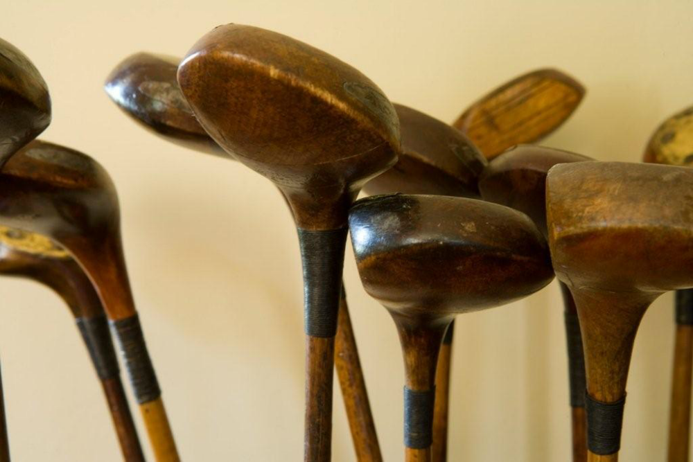 Clubs en bois à Kingarrock