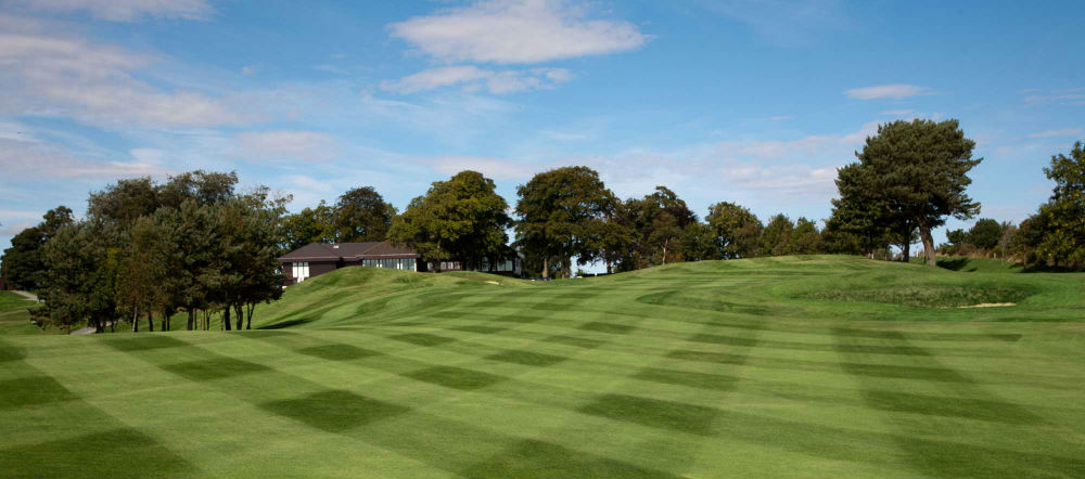 Fairway sur le parcours Hawkshill au club de Newmachar