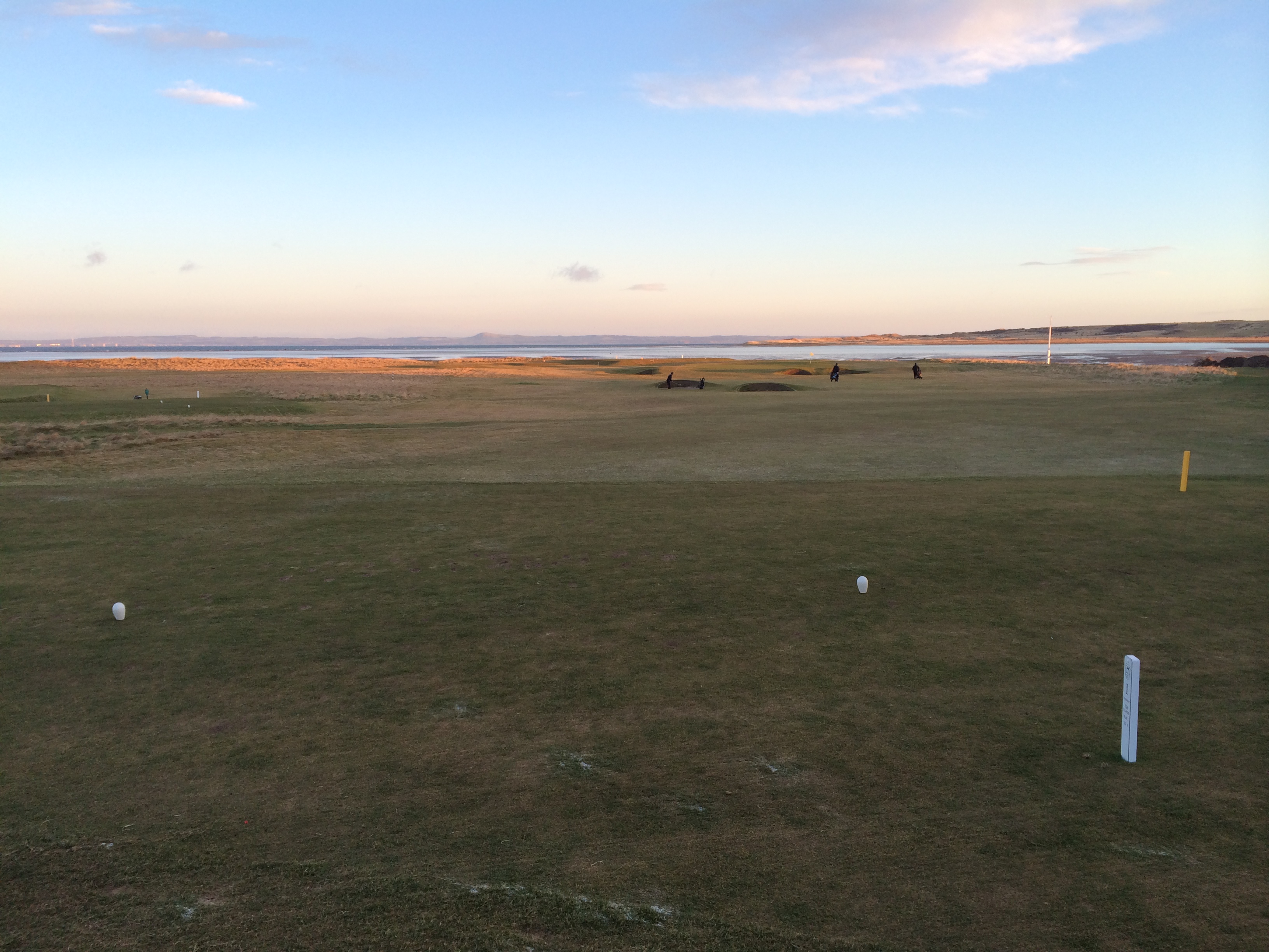 Fairway sur le parcours de Kilspindie