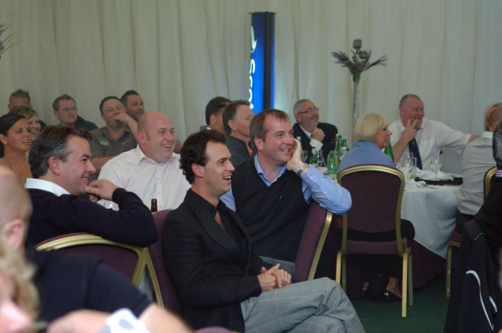 Dîner de gala lors du Pro-Am Scottish Hydro Challenge