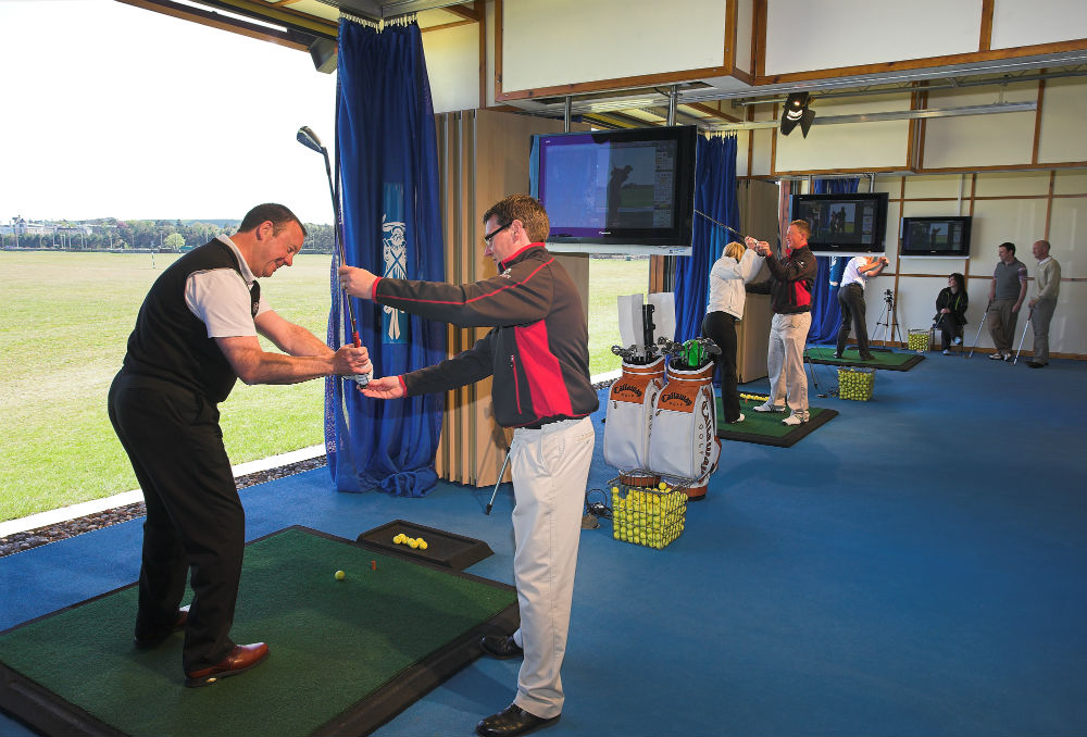Lecon à l'Académie de golf de St Andrews
