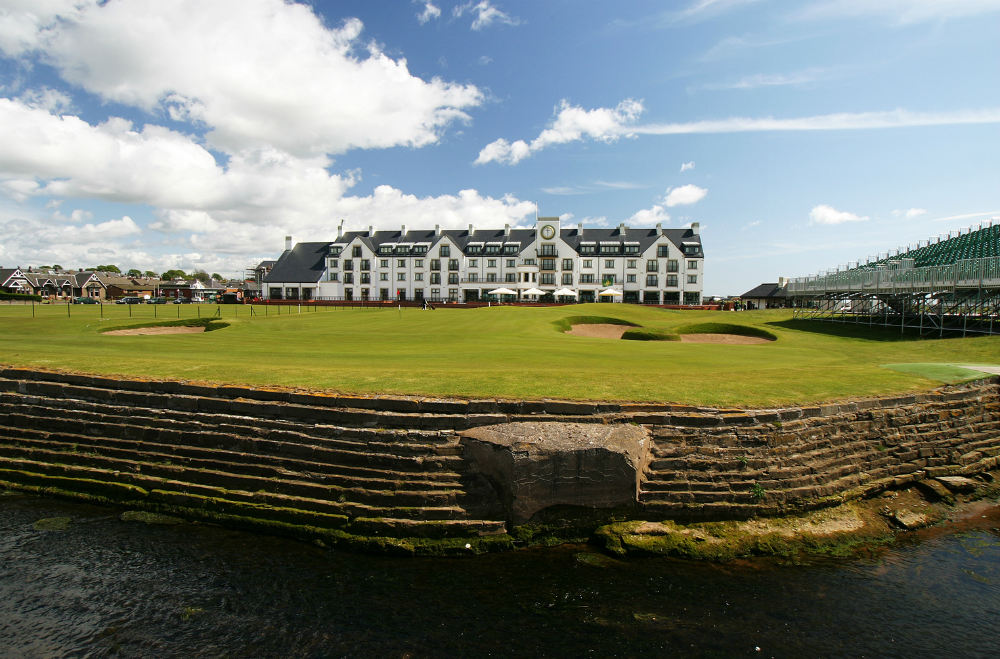 Club house sur le parcours de Carnoustie