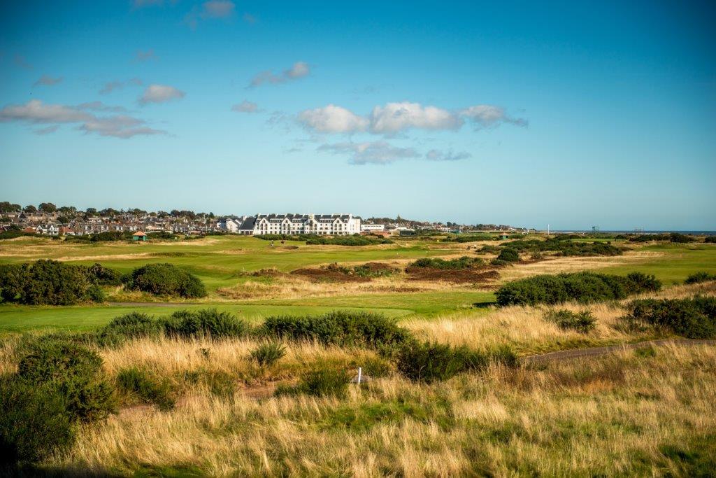 Parcours du golf de Carnoustie en Ecosse