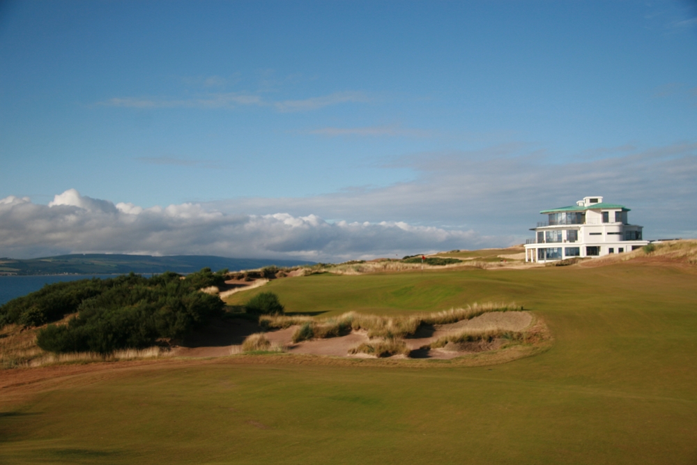 Trou n°9 sur le parcours de Castle Stuart Trou n°9 sur le parcours de Castle Stuart