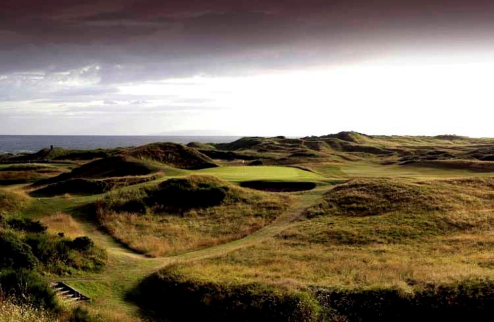 Trou numero 8 sur le parcour du royal troon