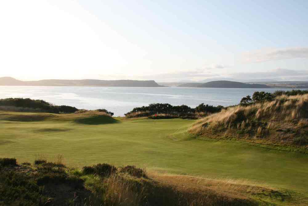 Trou n°3 sur le parcours de Castle Stuart Trou n°3 sur le parcours de Castle Stuart