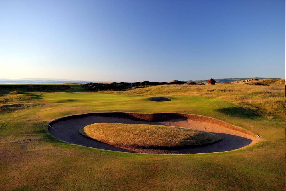 Bunker sur le parcors Ailsa de Turnberry