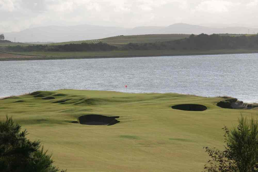 Trou n°2 sur le parcours de Castle Stuart Trou n°2 sur le parcours de Castle Stuart