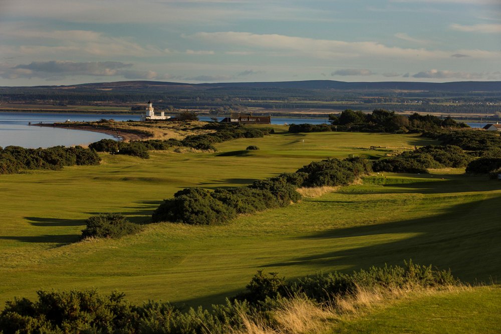 Trous sur le parcours de Fortrose et rosemarkie