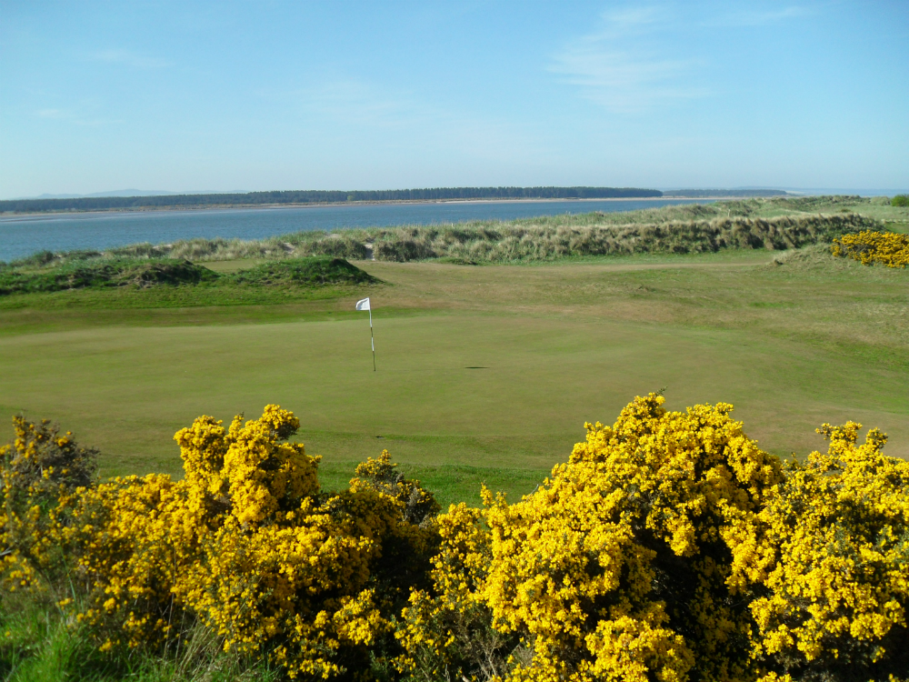 Green sur le Jubilee Course à St Andrews