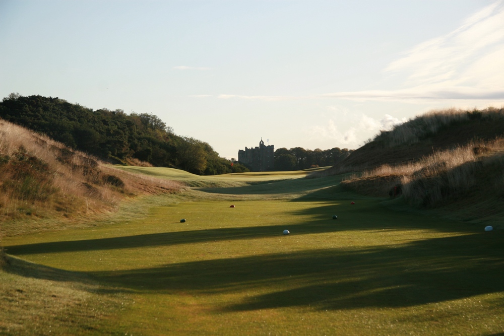 Trou n°4 sur le parcours de Castle Stuart Trou n°4 sur le parcours de Castle Stuart