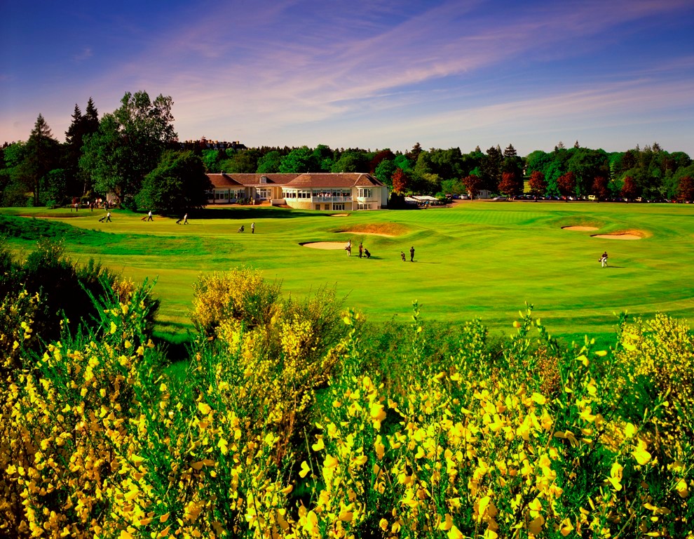 Clubhouse sur le parcours King's de Gleneagles