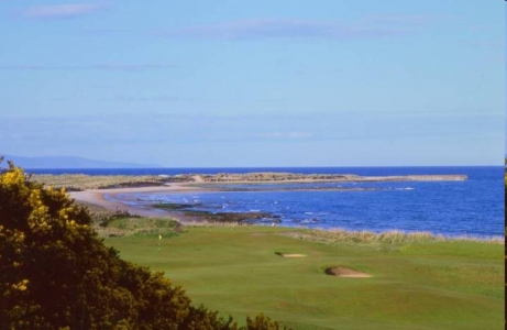 Trou numero 8 sur le parcours du Royal Dornoch