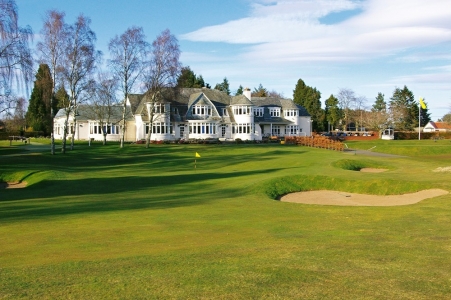 Clubhouse sur le parcours de Blairgowrie Rosemount