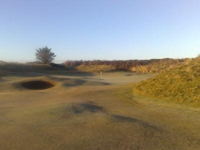 Green et dunes sur le parcours de Golspie