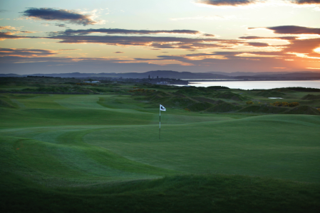 green et vue sur la ville sur le parcours du Torrance Fairmont