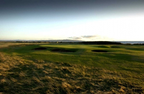 Green et rough sur le parcours de Royal Troon Old Course