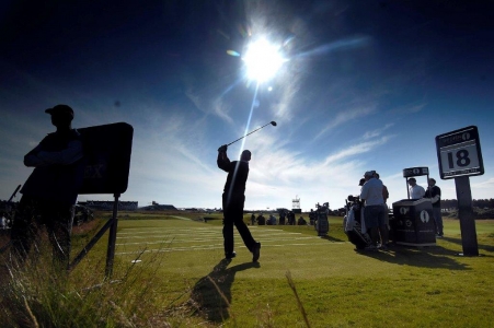 British Open sur le golf de Carnoustie en Ecosse