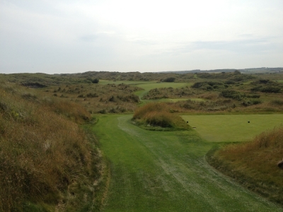 Départ sur le parcours du Trump International Golf Links Scotland