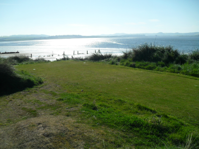 Départ et mer sur le Jubilee Course à St Andrews