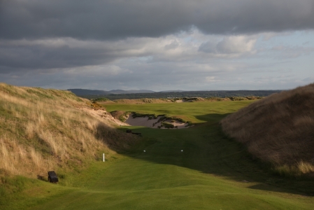 Trou n°13 sur le parcours de Castle Stuart Trou n°13 sur le parcours de Castle Stuart