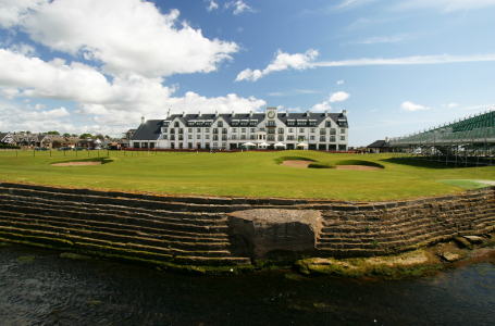 Club house sur le parcours de Carnoustie