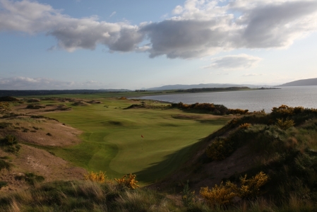 Trou n°8 sur le parcours de Castle Stuart Trou n°8 sur le parcours de Castle Stuart