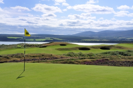 Green et vue sur le parours de Skibo Castle