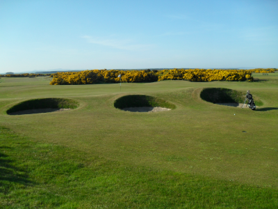 Bunker sur le New Course à St Andrews
