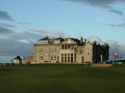 Royal & Ancient sur le Old course de St Andrews