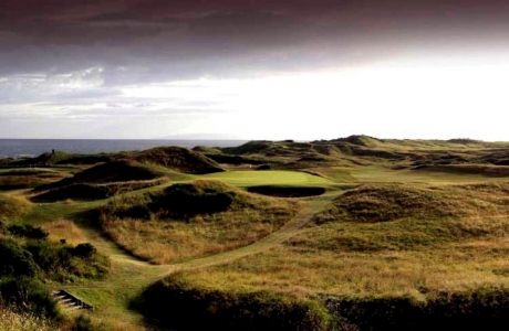 Trou numero 8 sur le parcour du royal troon