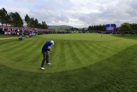 Jamie Donaldson à la Ryder Cup 2014 à Gleneagles sur le parcours PGA Centenary en Ecosse