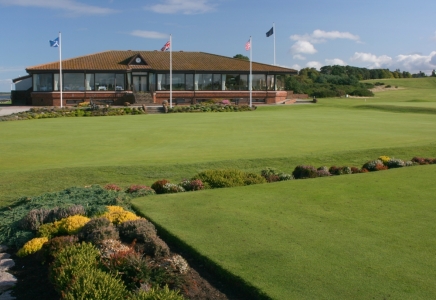 Clubhouse sur le parcours de Nairn