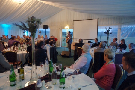 Dîner de gala lors du Pro-Am Scottish Hydro Challenge