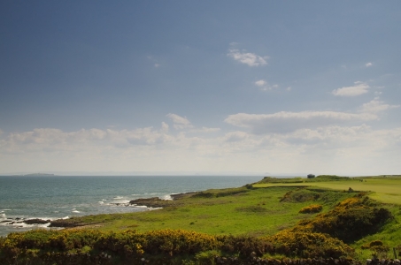 Le paysage du golf de Crail Craighead.