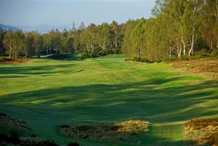 Fairway sur le parcours de Boat of Garten 