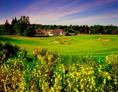 Clubhouse sur le parcours King's de Gleneagles