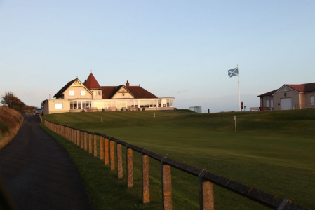 Clubhouse sur le parcours de Lundin