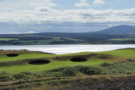 Bunkers sur le parours de Skibo Castle