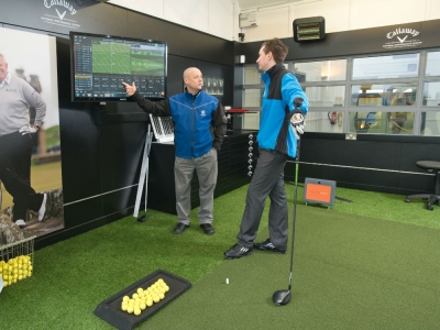 Lecon à l'Académie de golf de St Andrews