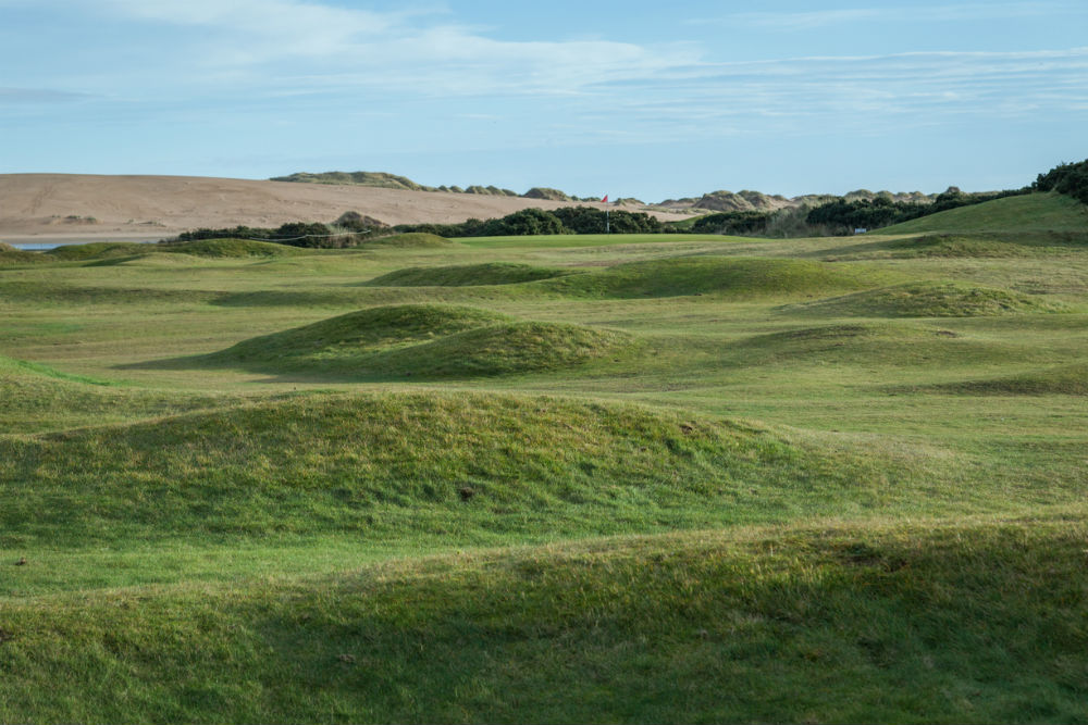 Dunes et rough sur le parcours de Newburgh