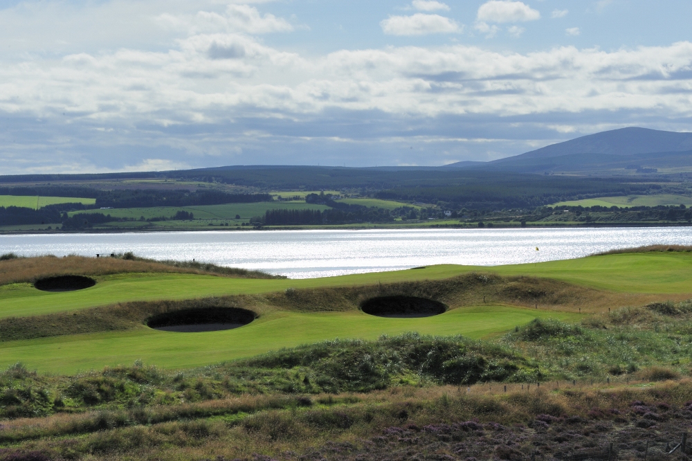 Bunkers sur le parours de Skibo Castle