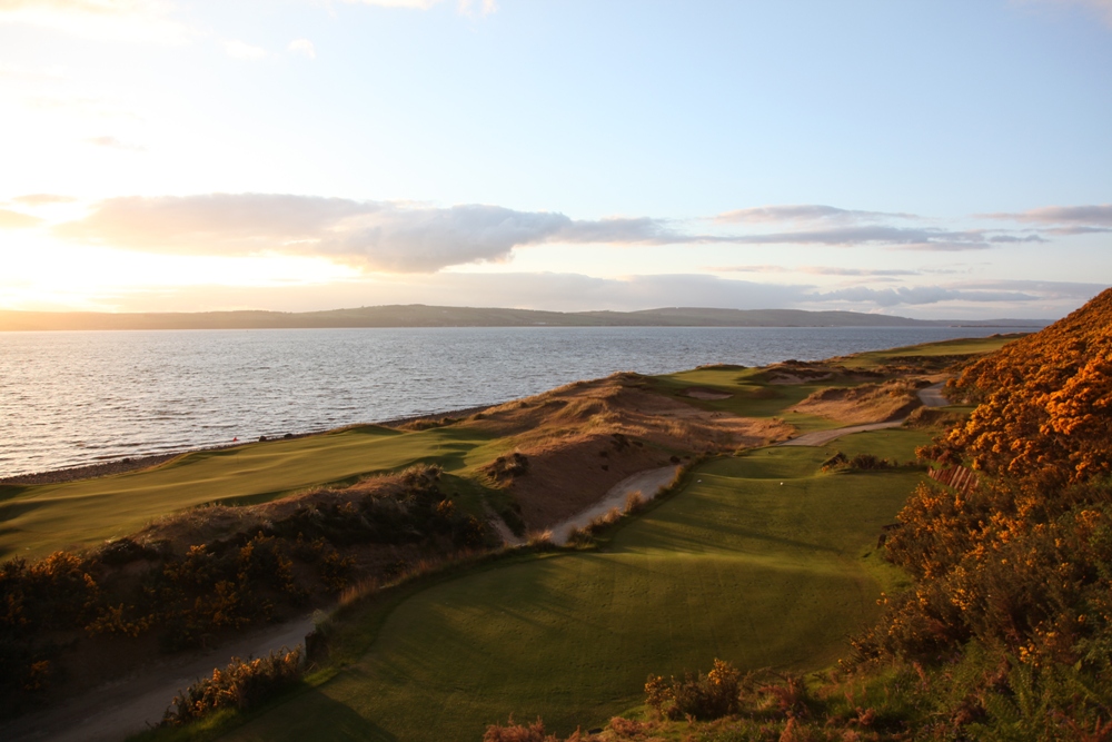Trou n°10 sur le parcours de Castle Stuart Trou n°10 sur le parcours de Castle Stuart