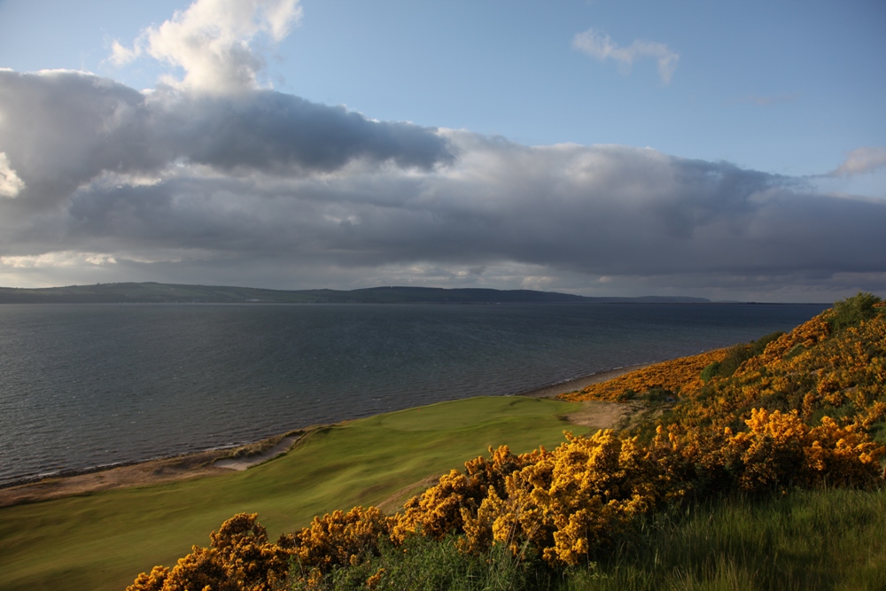 Trou n°12 sur le parcours de Castle Stuart Trou n°12 sur le parcours de Castle Stuart